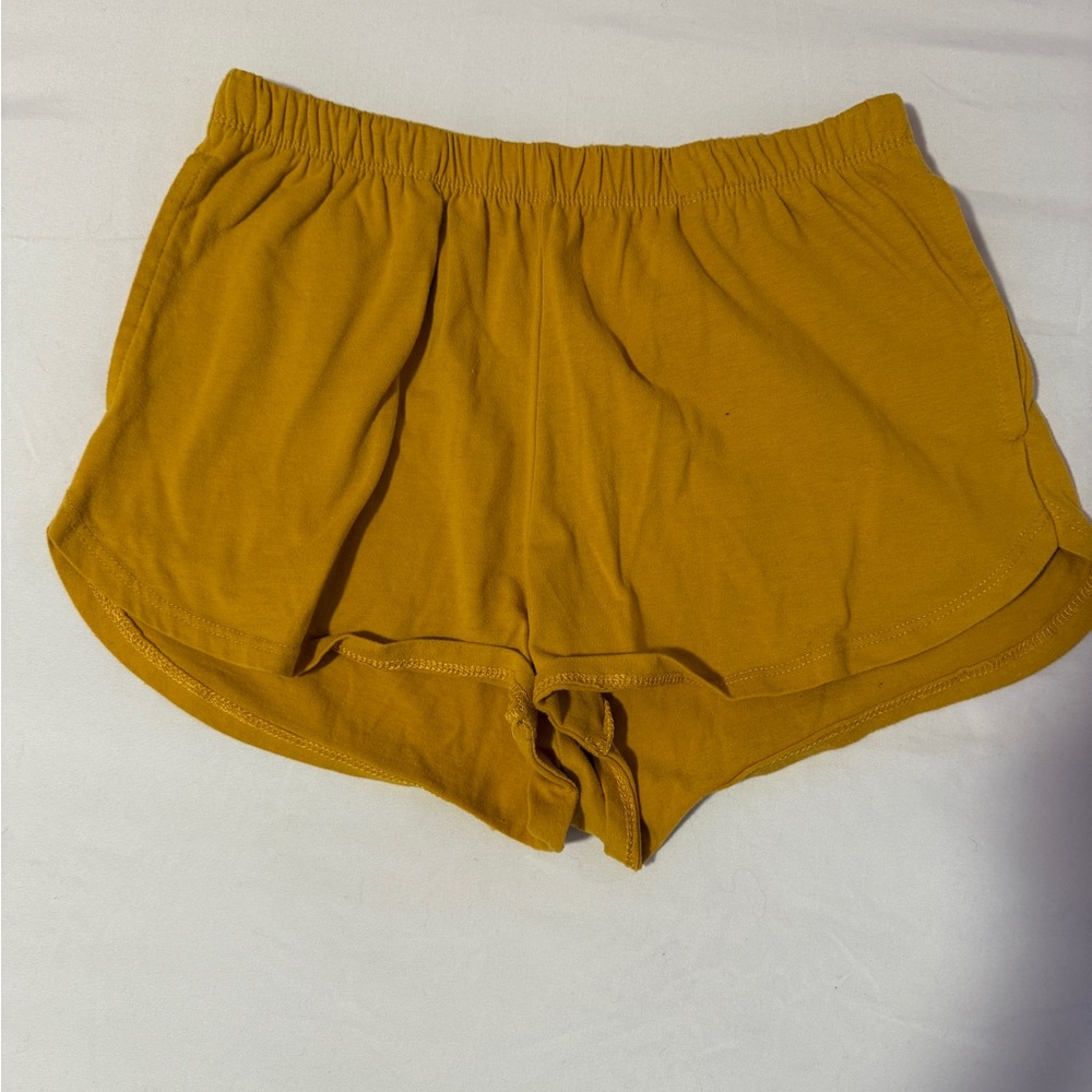 Yellow Sleepwear Shorts